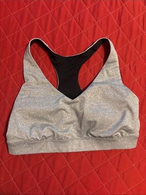 tek gear Silver Shimmer Racerback Sports Bra